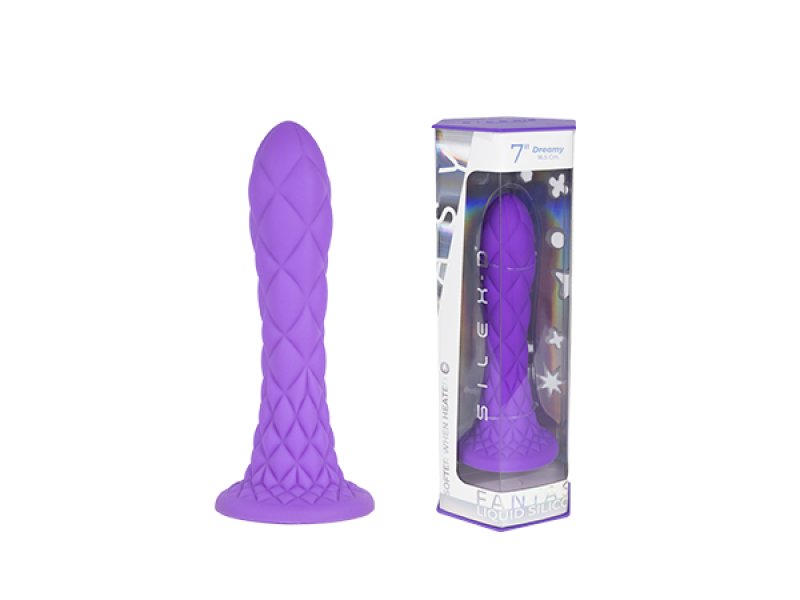 SILEXD 7in FANTASY LIQUID SILICONE DREAMY PURPLE-240732
