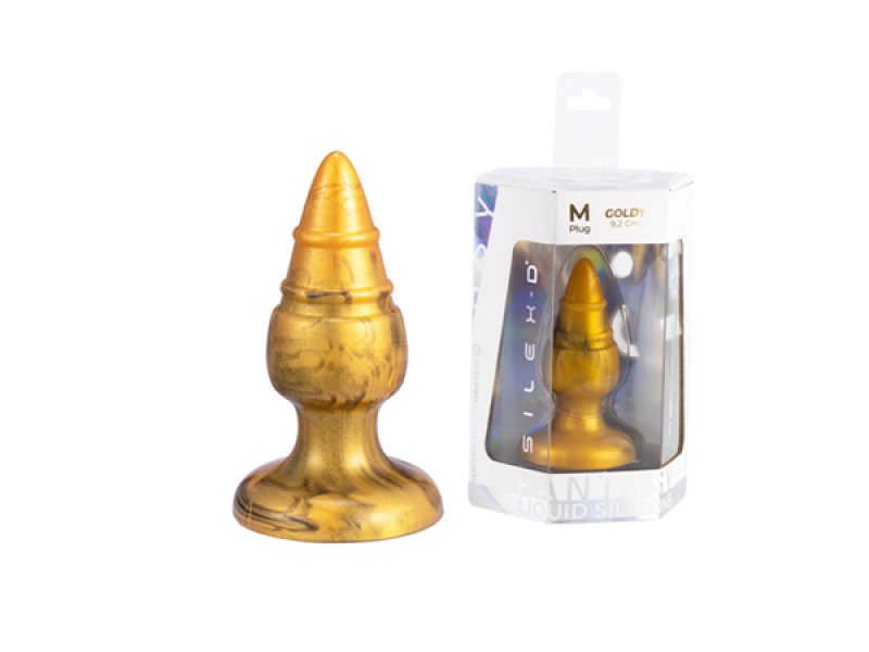 SILEXD PLUG FANTASY LIQUID SILICONE GOLDY-241388
