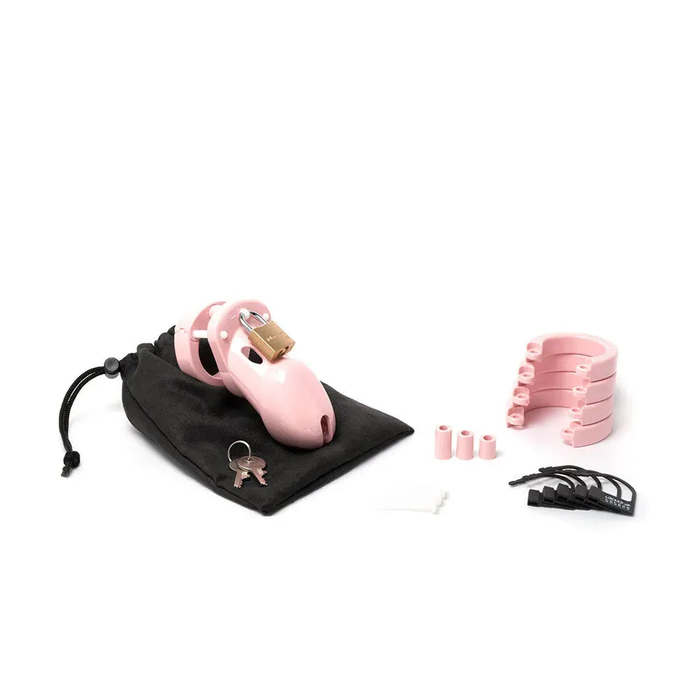 CB-3000 Chastity Cock Cage Kit - - Take A Peek