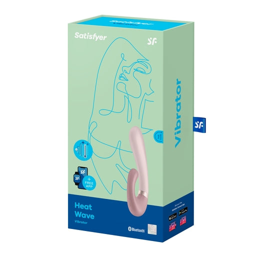 Satisfyer Heat Wave Connect App Mauve-4002545