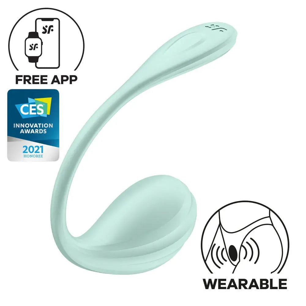 Satisfyer Smooth Petal - Mint - Take A Peek