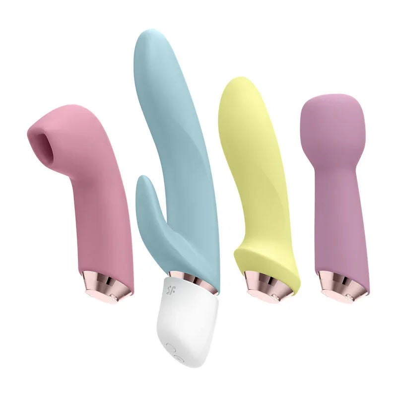 Satisfyer Marvelous Four - 4-in-1 USB Rechargeable Vibes - Take A Peek