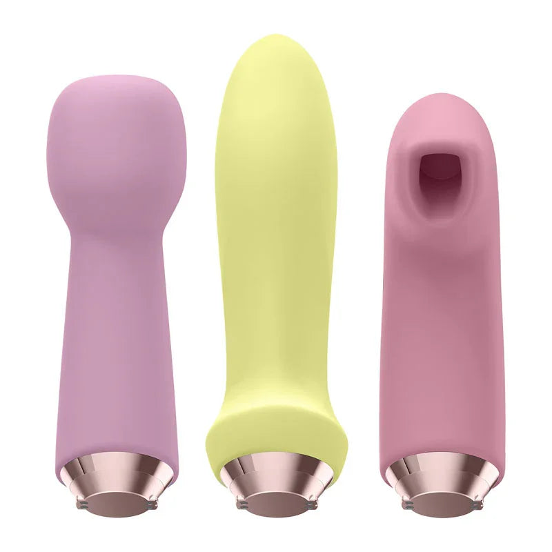 Satisfyer Marvelous Four - 4-in-1 USB Rechargeable Vibes - Take A Peek