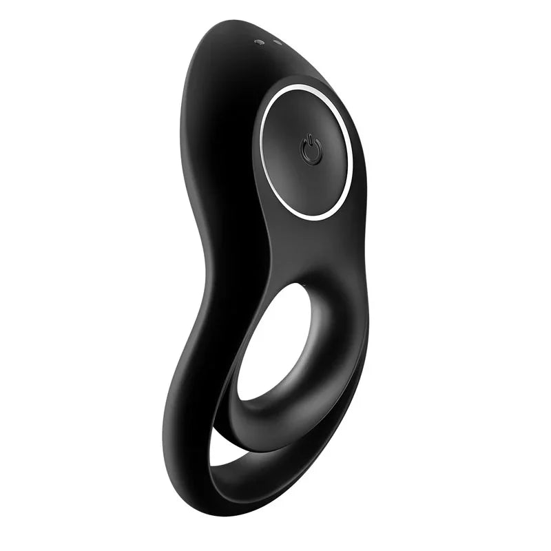 Satisfyer Legendary Duo - USB Rechargeable Cock & Balls Ring - Take A Peek