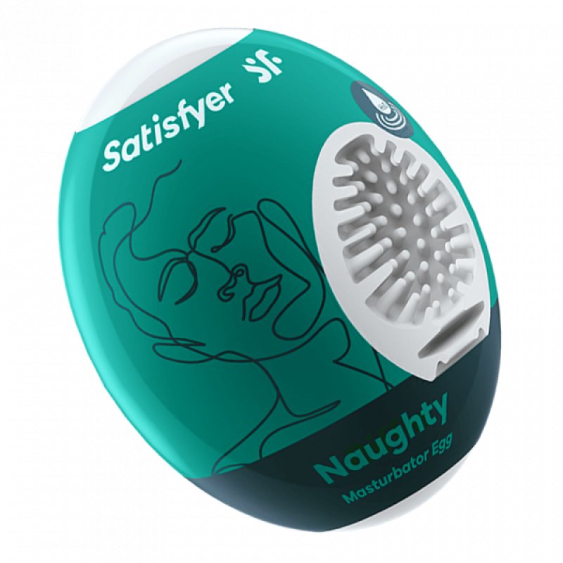 Satisfyer Masturbator Egg Single Naughty-4010021