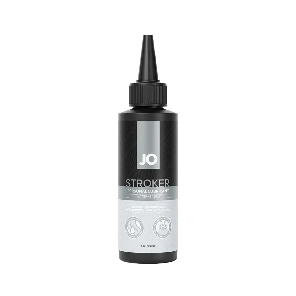 JO Stroker Lube - 120 ml - Water Based Stroker Lubricant - 120 ml Bottle