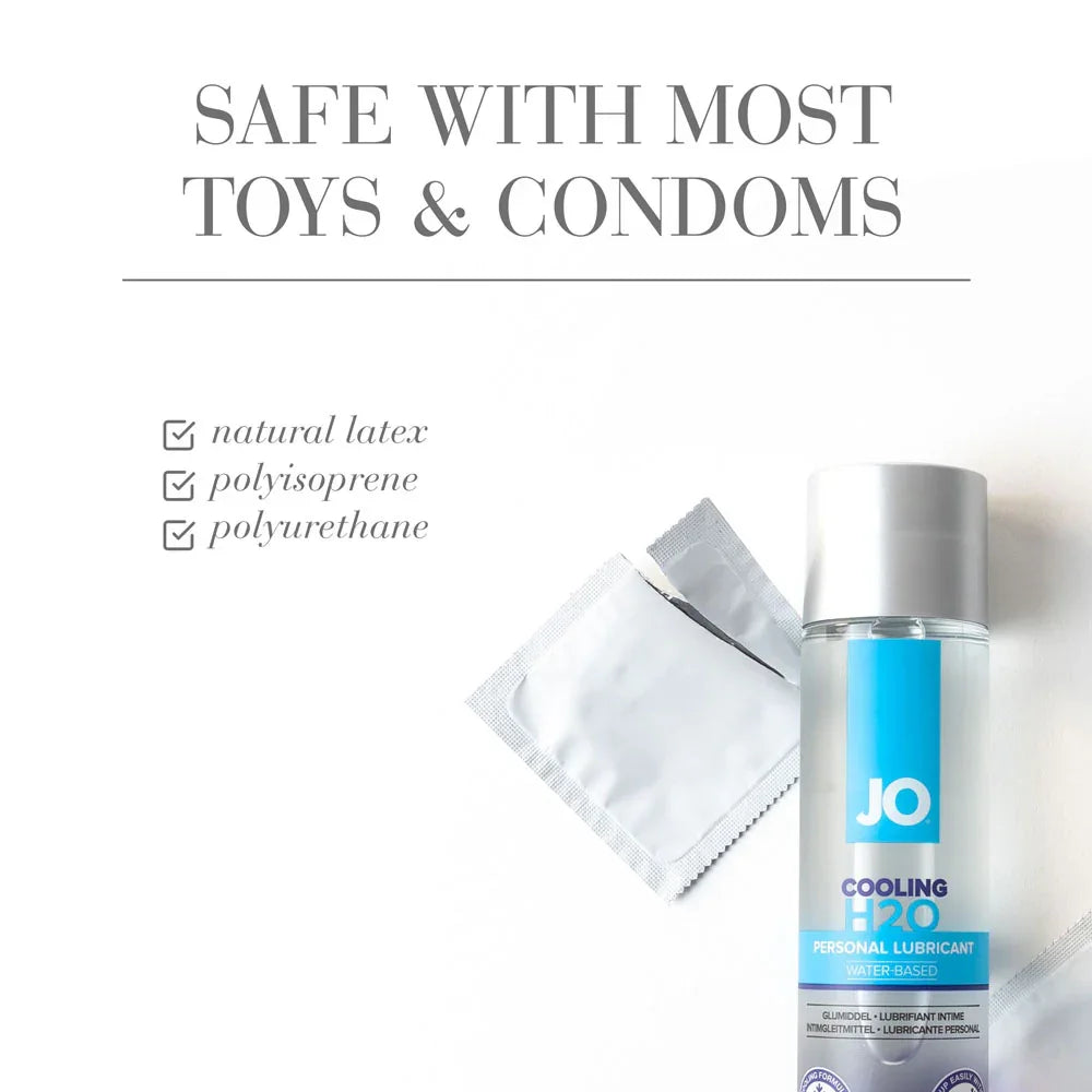 JO H2O Cooling Lube - 120 mL - Water Based Cooling Lubricant - 120 ml Bottle - Take A Peek