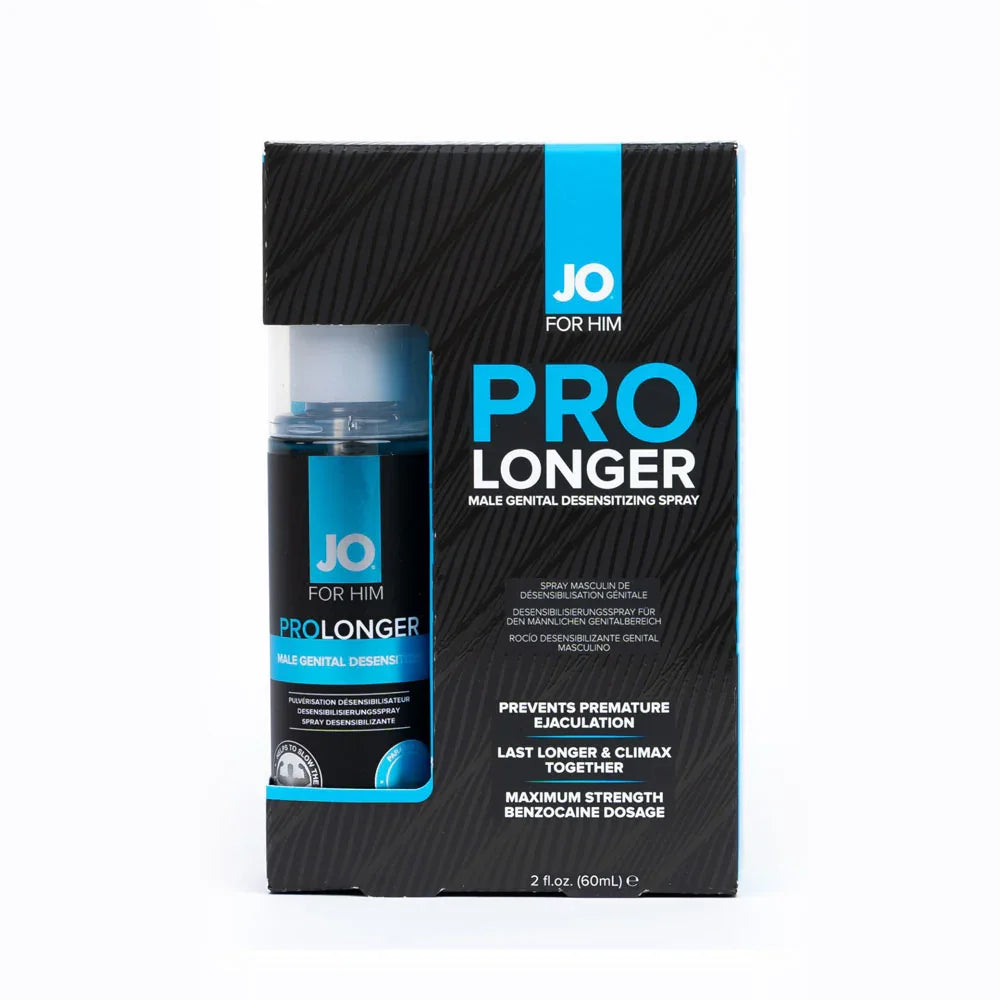JO Prolonger Spray - 60 mL - Desensitising Spray for Men - 60 ml Spray Bottle - Take A Peek
