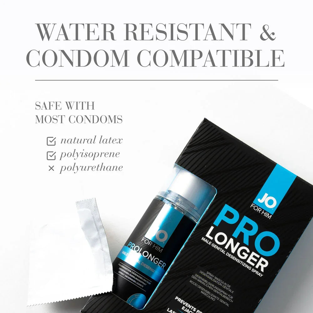 JO Prolonger Spray - 60 mL - Desensitising Spray for Men - 60 ml Spray Bottle - Take A Peek