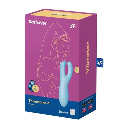 Satisfyer Threesome 4 Teal-4037189