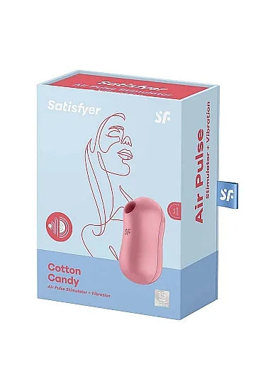 Satisfyer Cotton Candy Light Red - Take A Peek