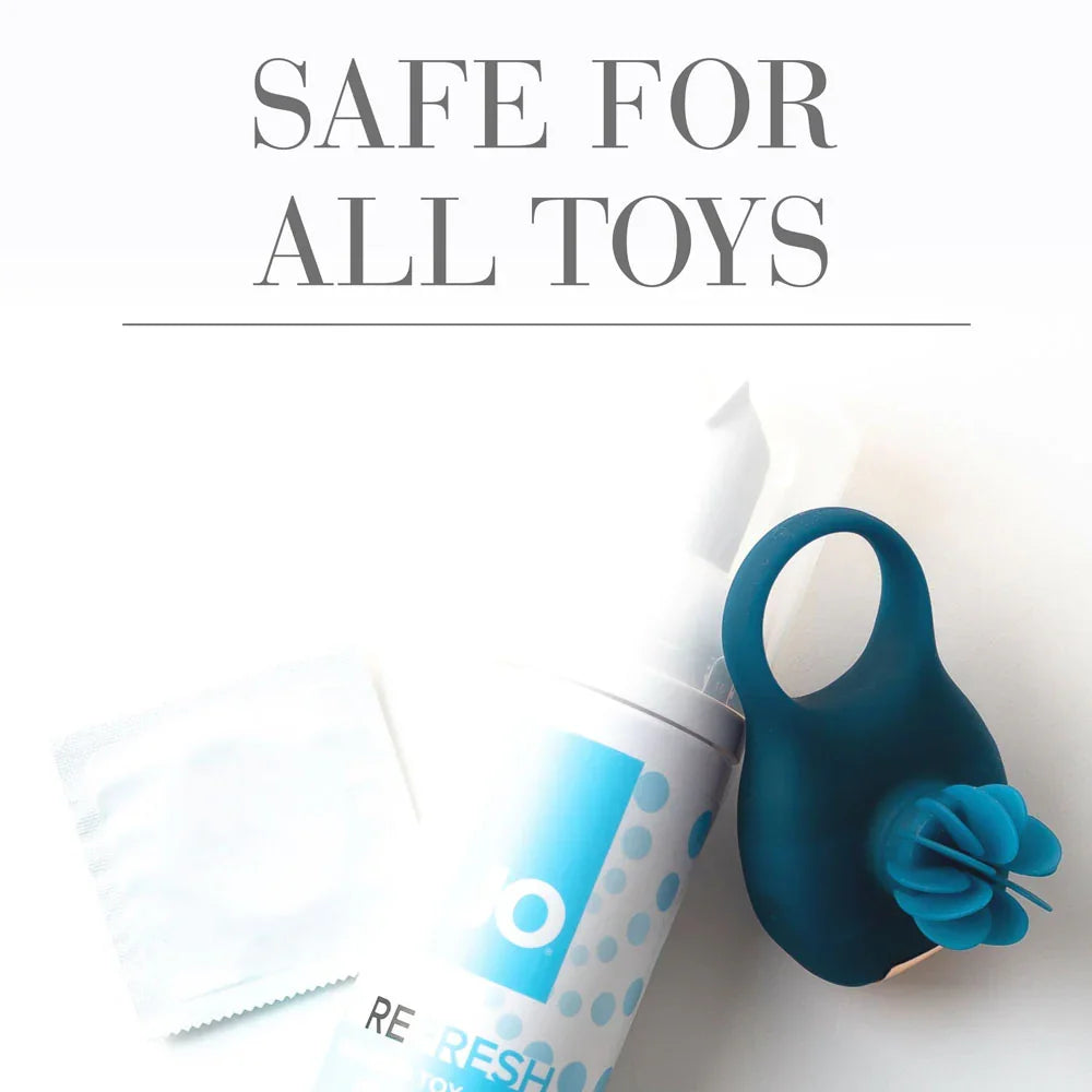 JO Refresh Foaming Toy Cleaner - 50 mL - Foaming Toy Cleaner - 50 ml Bottle - Take A Peek