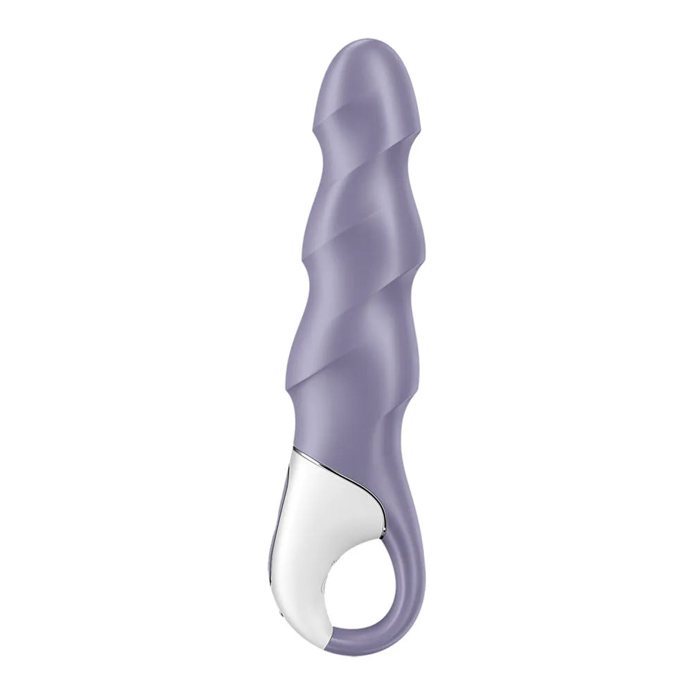 Satisfyer Air Pump Vibrator 1 - Lilac USB Rechargeable Inflatable Vibrator - Take A Peek