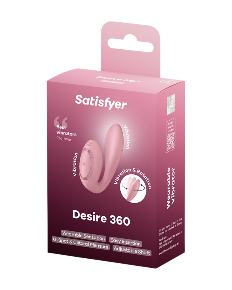 Satisfyer Desire 360 old rose-4043869
