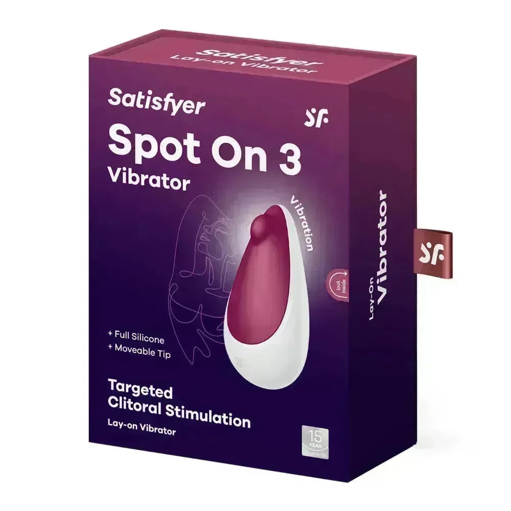 Satisfyer Spot On 3 - Berry USB Rechargeable Stimulator - Take A Peek
