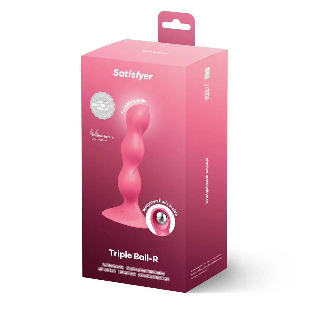 Satisfyer Triple Ball-R - - Beaded Anal Plug - Take A Peek