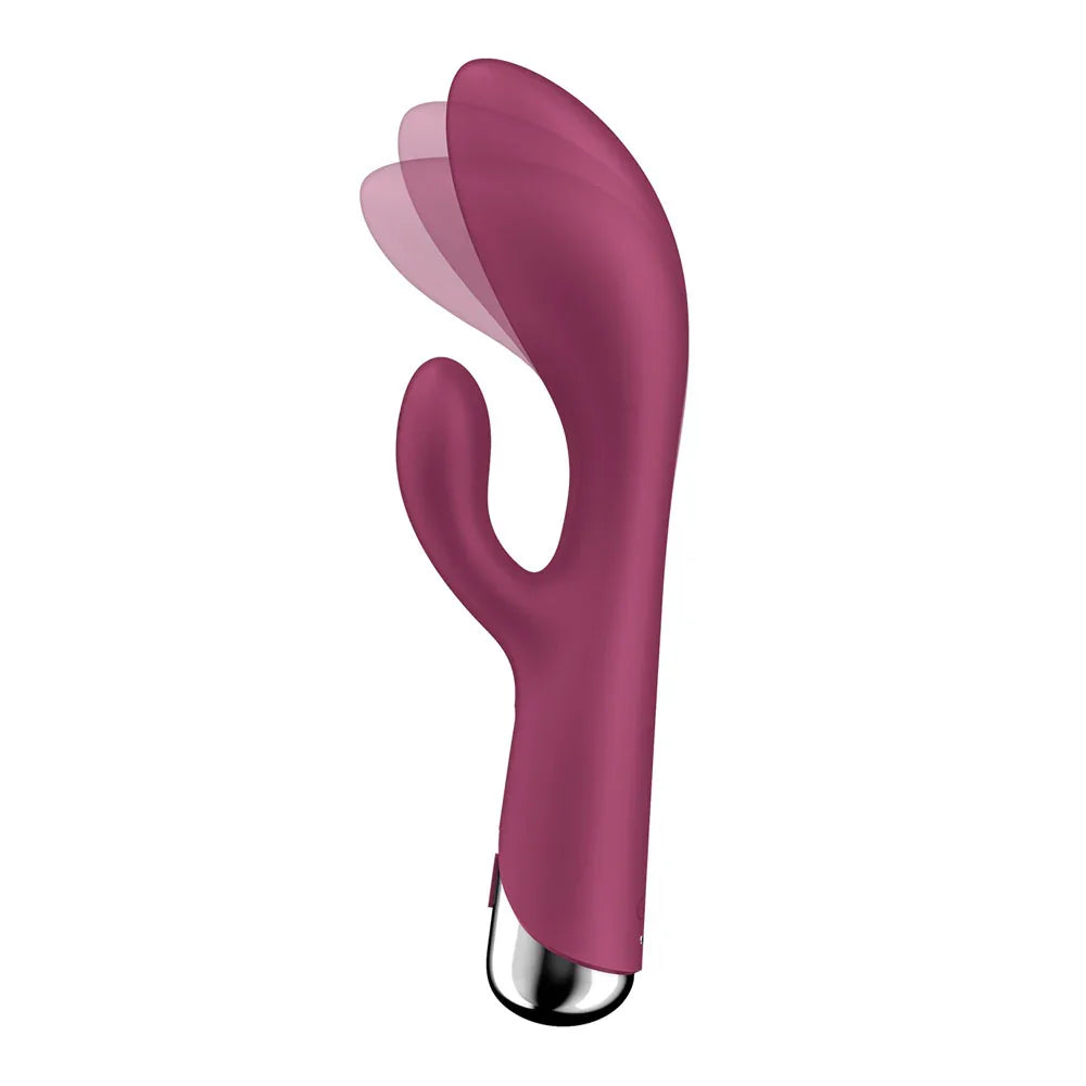 Satisfyer Spinning Rabbit 1 - - 20 cm USB Rechargeable Rotating Rabbit Vibrator - Take A Peek