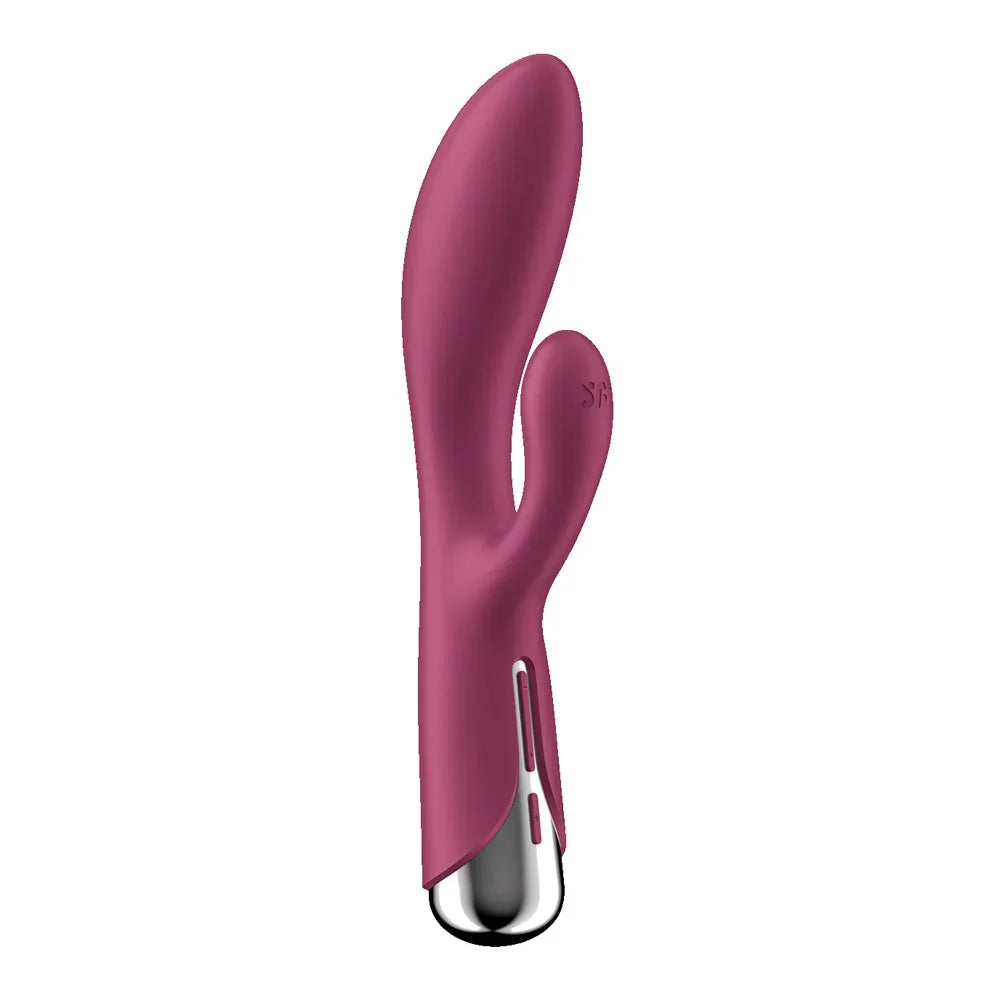 Satisfyer Spinning Rabbit 1 - - 20 cm USB Rechargeable Rotating Rabbit Vibrator - Take A Peek