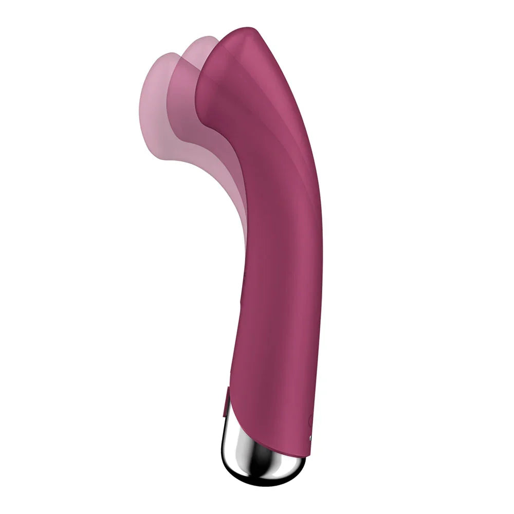 Satisfyer Spinning G-Spot 1 - - 16.5 cm USB Rechargeable Rotating Vibrator - Take A Peek