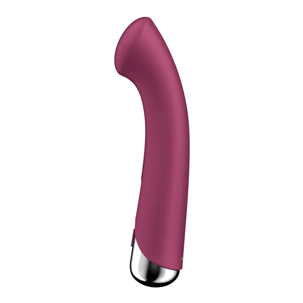 Satisfyer Spinning G-Spot 1 - - 16.5 cm USB Rechargeable Rotating Vibrator - Take A Peek