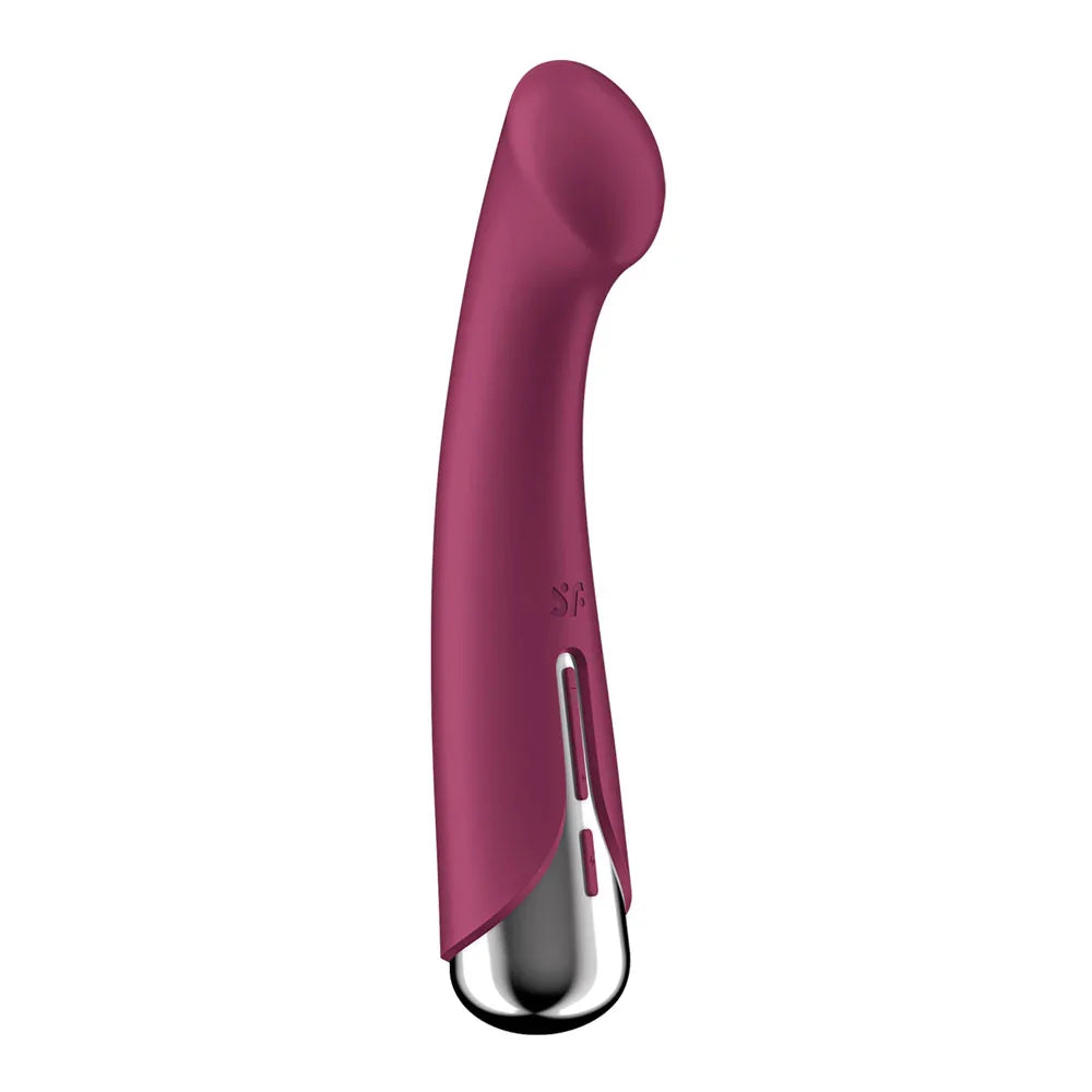 Satisfyer Spinning G-Spot 1 - - 16.5 cm USB Rechargeable Rotating Vibrator - Take A Peek