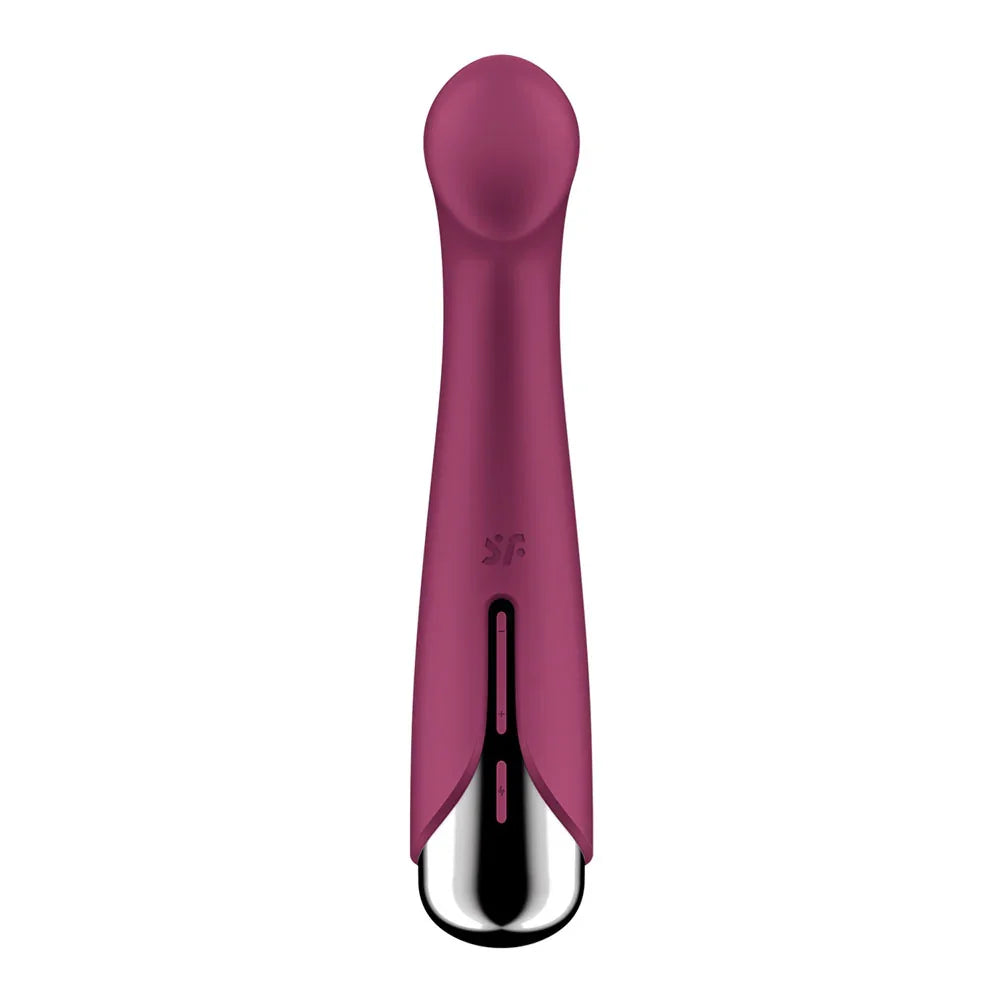 Satisfyer Spinning G-Spot 1 - - 16.5 cm USB Rechargeable Rotating Vibrator - Take A Peek
