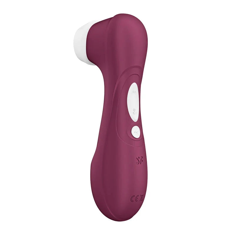 Satisfyer Pro 2 Generation 3 - Wine - Wine Touch-Free USB-Rechargeable Clitoral Stimulator - Take A Peek