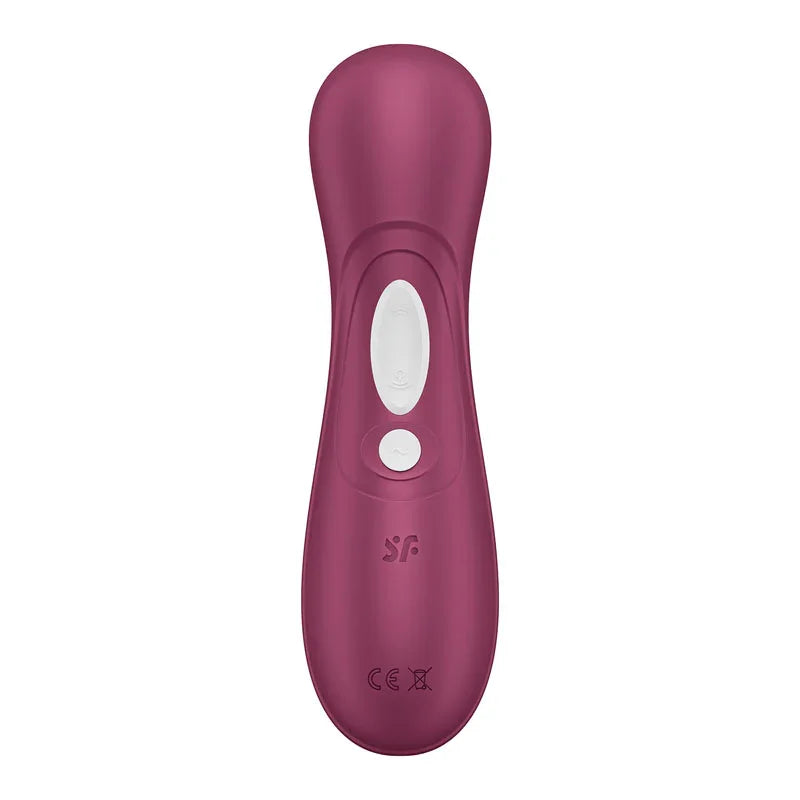 Satisfyer Pro 2 Generation 3 - Wine - Wine Touch-Free USB-Rechargeable Clitoral Stimulator - Take A Peek