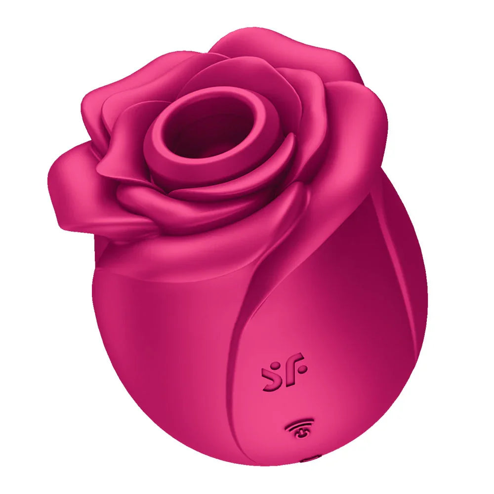 Satisfyer Pro 2 Classic Blossom - USB Rechargeable Air Pulse Rose Stimulator - Take A Peek