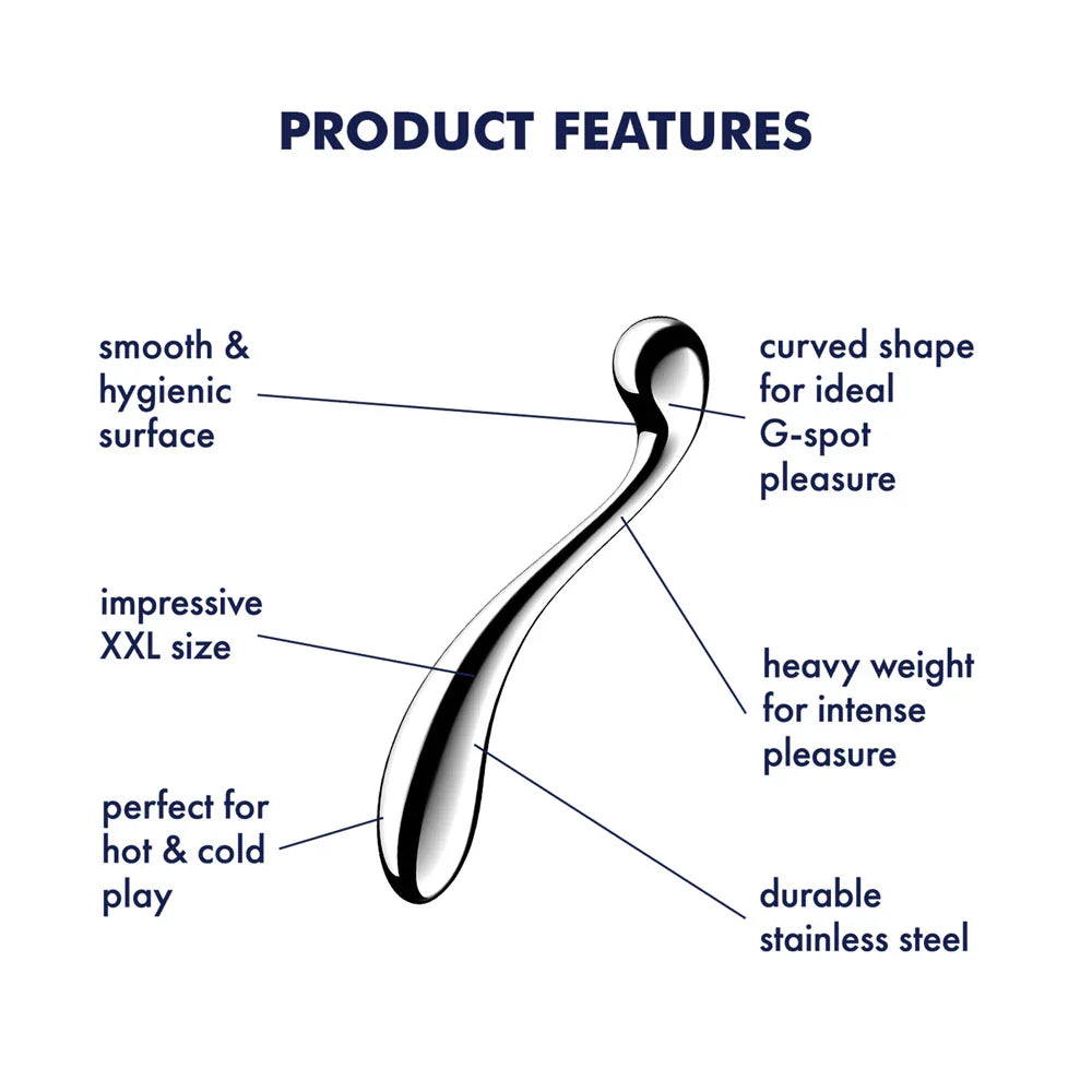 Satisfyer Star Force 4 - Steel 26 cm Dildo - Take A Peek