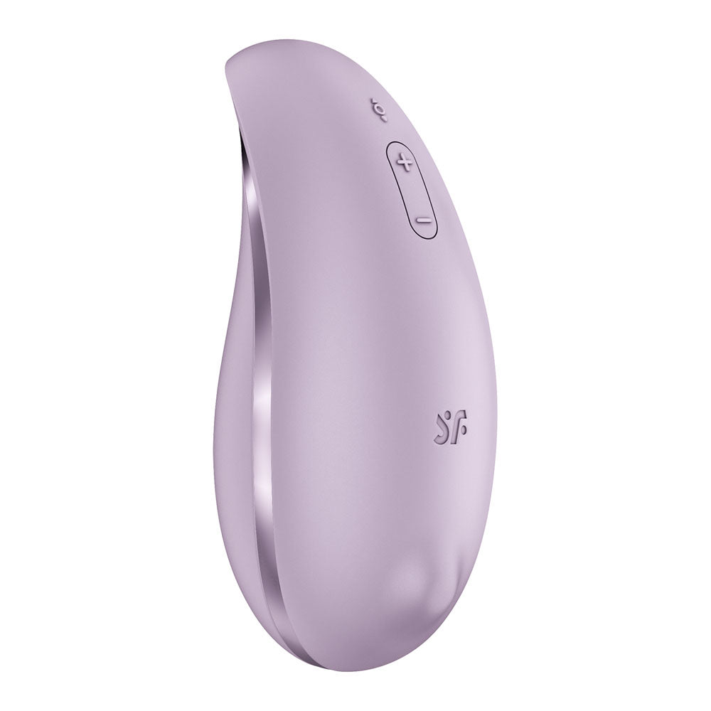 Satisfyer Tap & Roll - Violet USB Rechargeable Tapping & Rolling Stimulator - Take A Peek