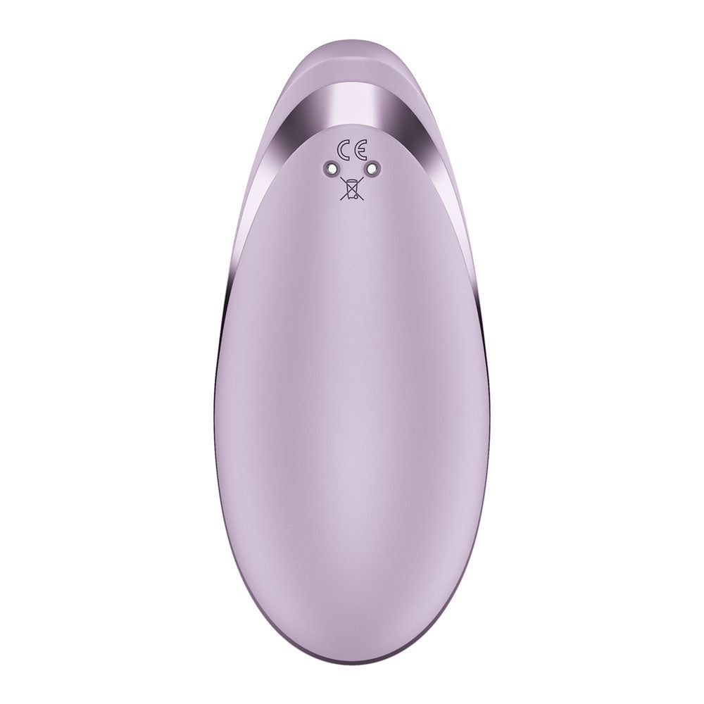 Satisfyer Tap & Roll - Violet USB Rechargeable Tapping & Rolling Stimulator - Take A Peek