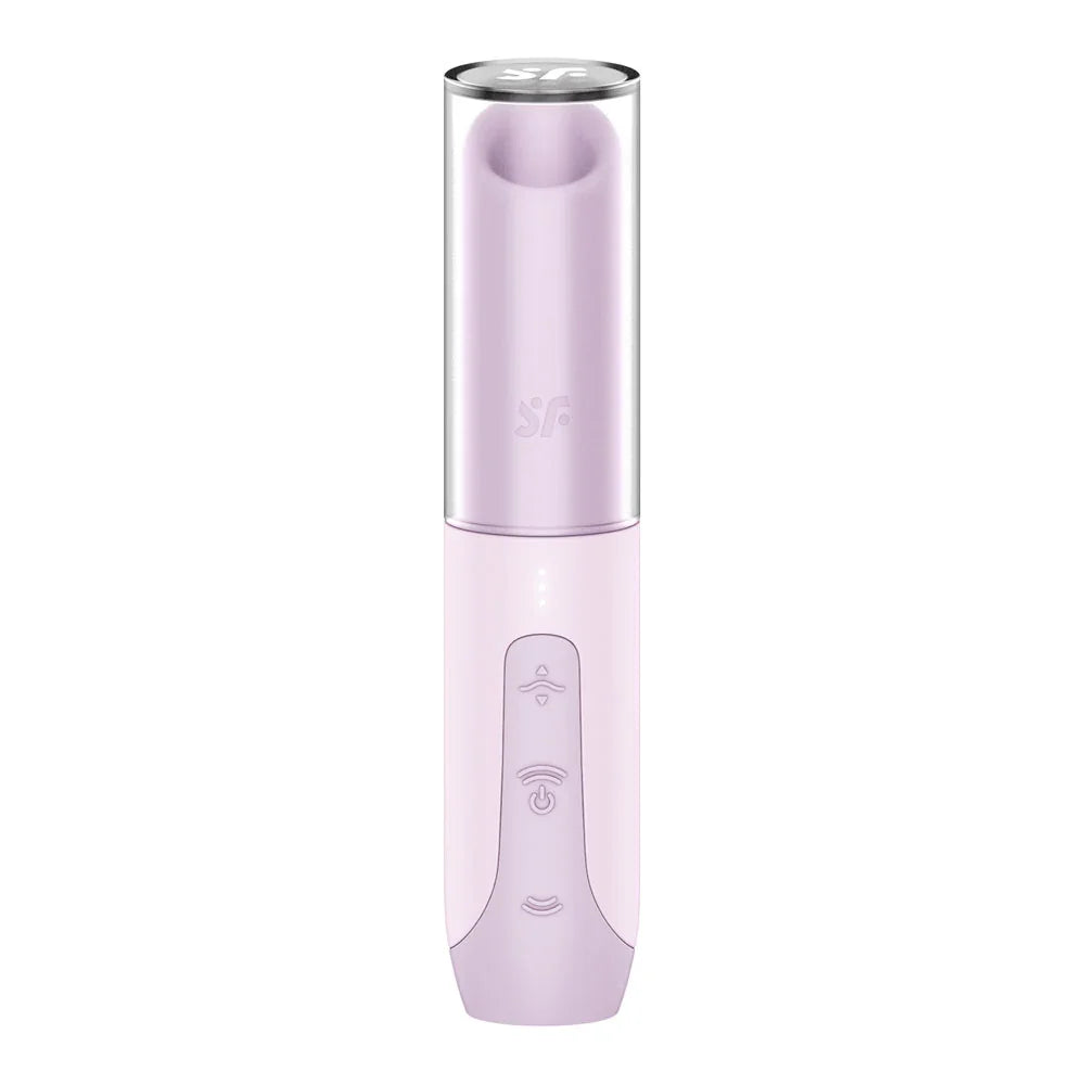 Satisfyer Secret Kiss - Lilac USB Rechargeable Air Pulse Stimulator - Take A Peek