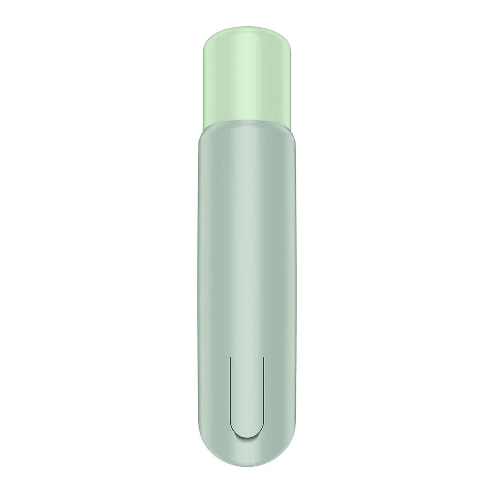 Satisfyer Naughty Kiss - Mint USB Rechargeable Air Pulse Stimulator - Take A Peek