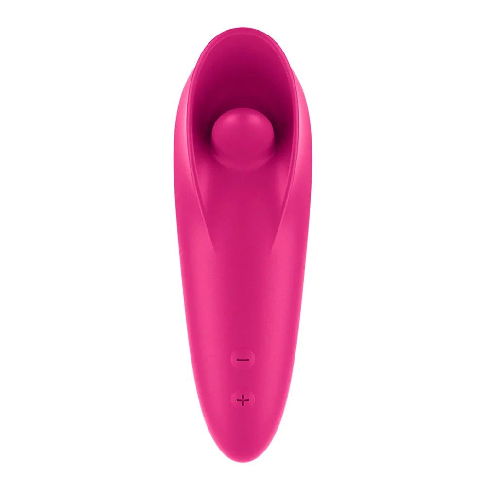 Satisfyer Tongue Master - Pink 14.4 cm USB Rechargeable Flicking Clitoral Stimulator