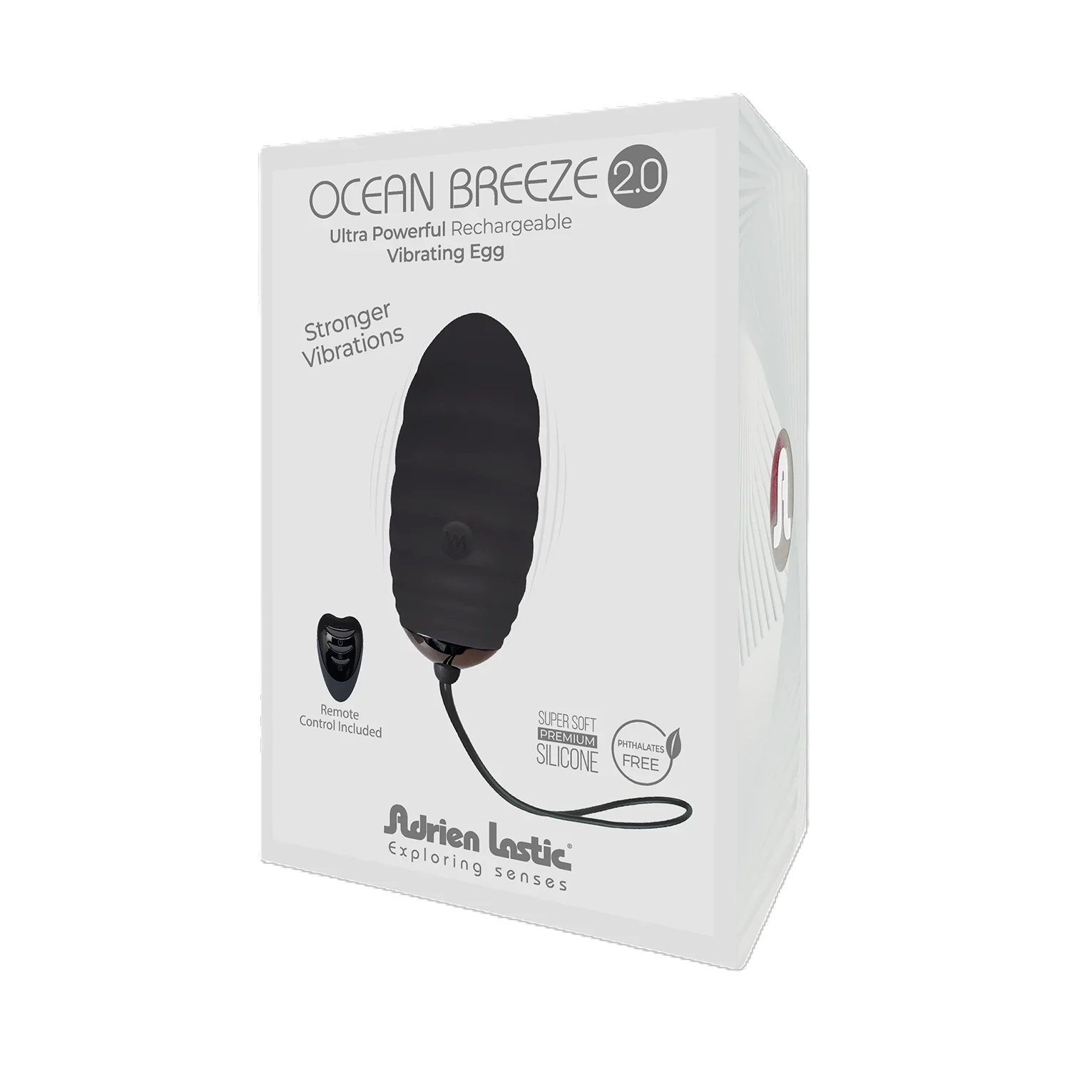 Adrien Lastic Ocean Breeze Rechargeable Bullet with Remote Black 2.0 - Take A Peek