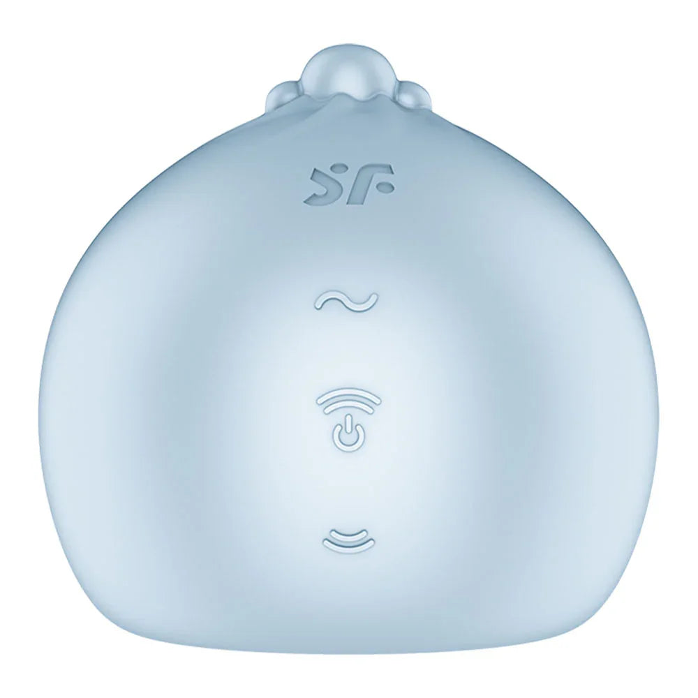 Satisfyer Mochi - Frost Blue - Frost Blue USB Rechargeable Air Pulse Stimulator