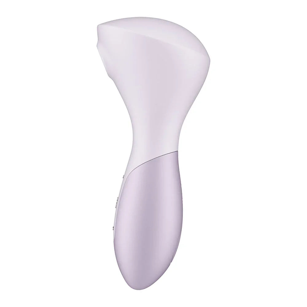 Satisfyer Wand-erful - Violet 15.8 cm USB Rechargeable Air Pulse Massage Wand - Take A Peek
