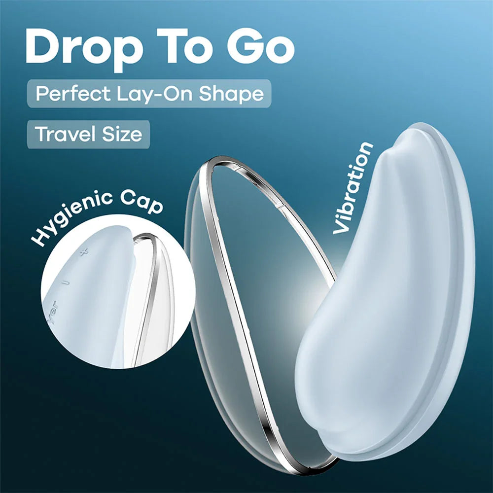 Satisfyer Drop To Go - - USB Rechargeable Clitoral Stimulator - Take A Peek