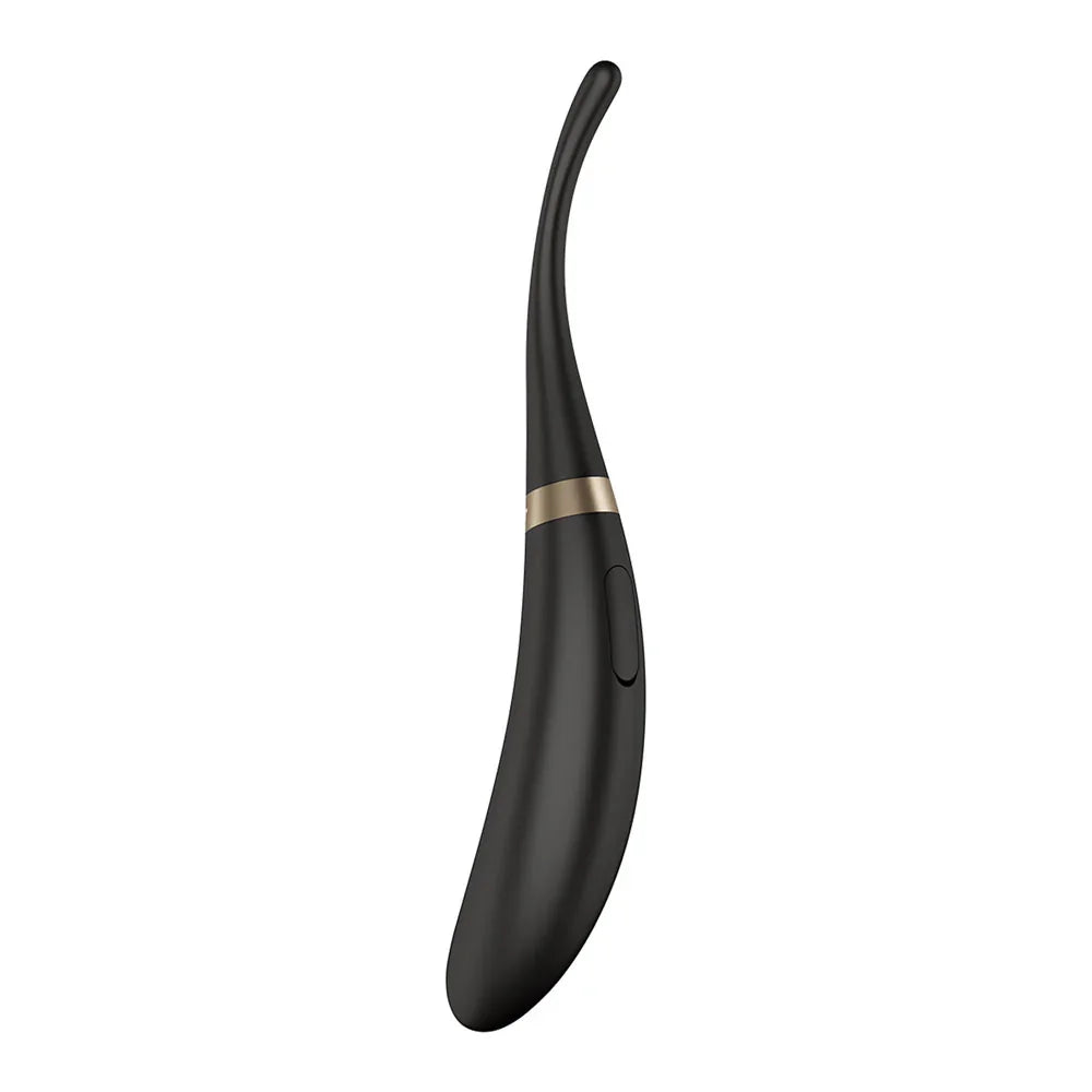 Satisfyer Tip Tease - - USB Rechargeable Vibrator with Twirling Tip - Take A Peek