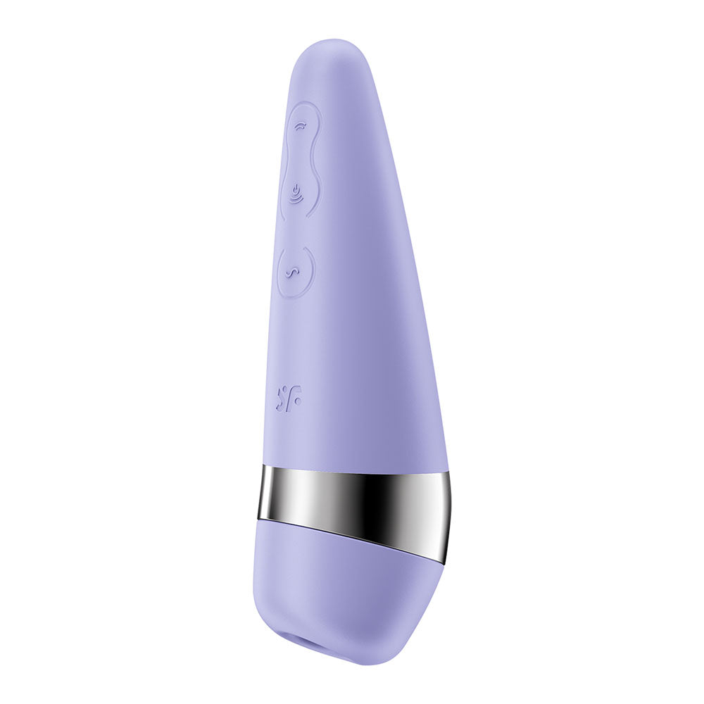 Satisfyer Pro 3+ - USB-Rechargeable Air Pulse Clitoral Stimulator with Vibration - Take A Peek