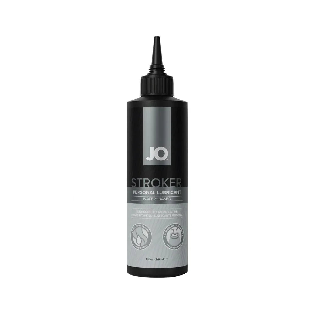JO Stroker Lube - 240ml - Water Based Stroker Lubricant - 240 ml Bottle