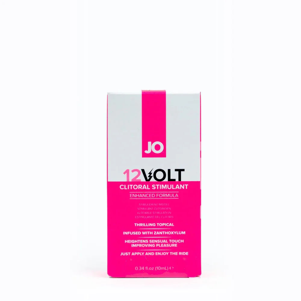 JO 12 Volt Clitoral Stimulant - 10 mL - Stimulating Gel for Women - 10 ml Tube - Take A Peek