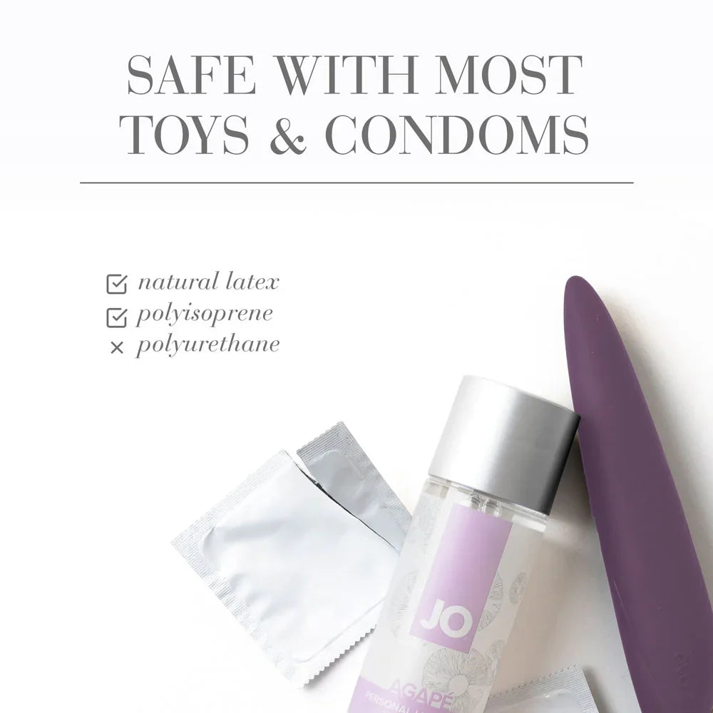 JO Agape Original Lube - 120 mL - Water Based Lubricant for Sensitive Skin - 120 ml Bottle - Take A Peek