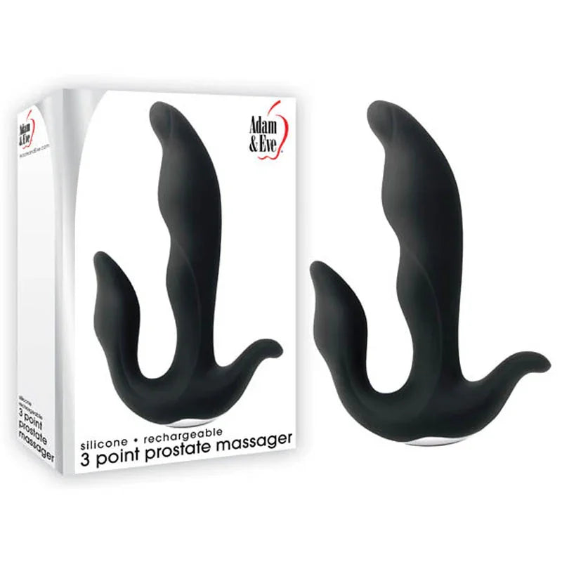 Adam & Eve 3-Point Prostate Massager - Take A Peek