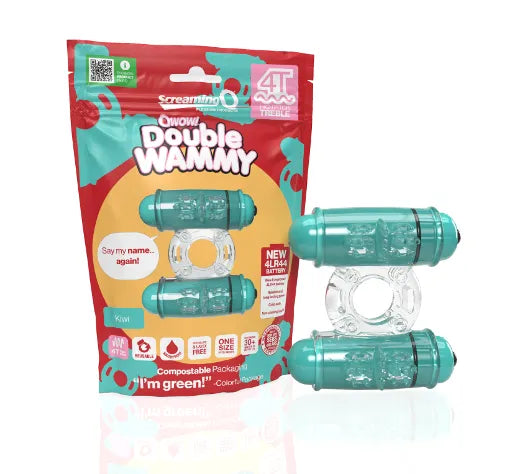 Screaming O 4T Double Wammy - Kiwi - Take A Peek