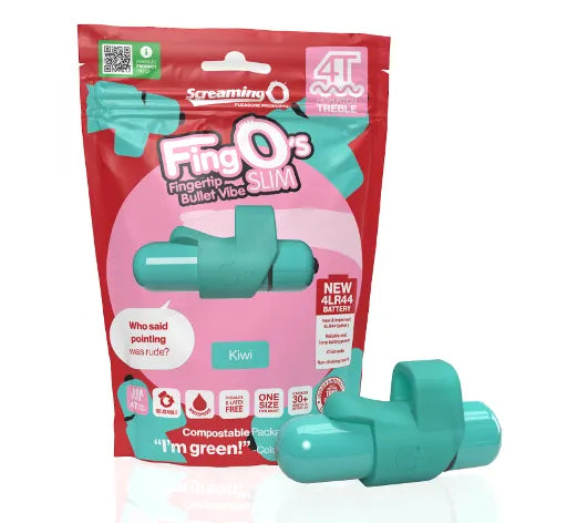 Screaming O 4T FingO Slim - Kiwi - Take A Peek