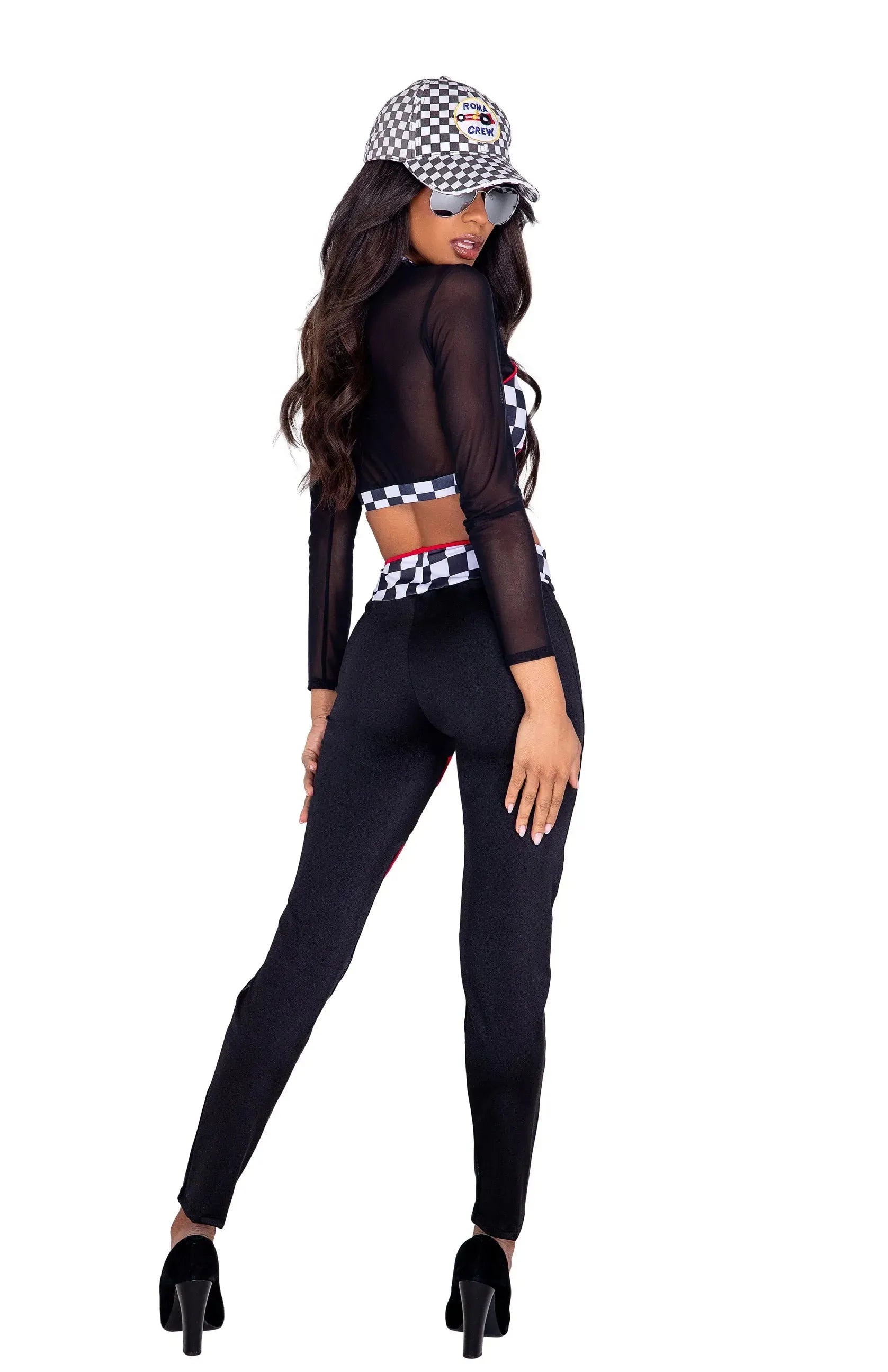 5021 - 2pc Sexy Race Car Driver - Take A Peek