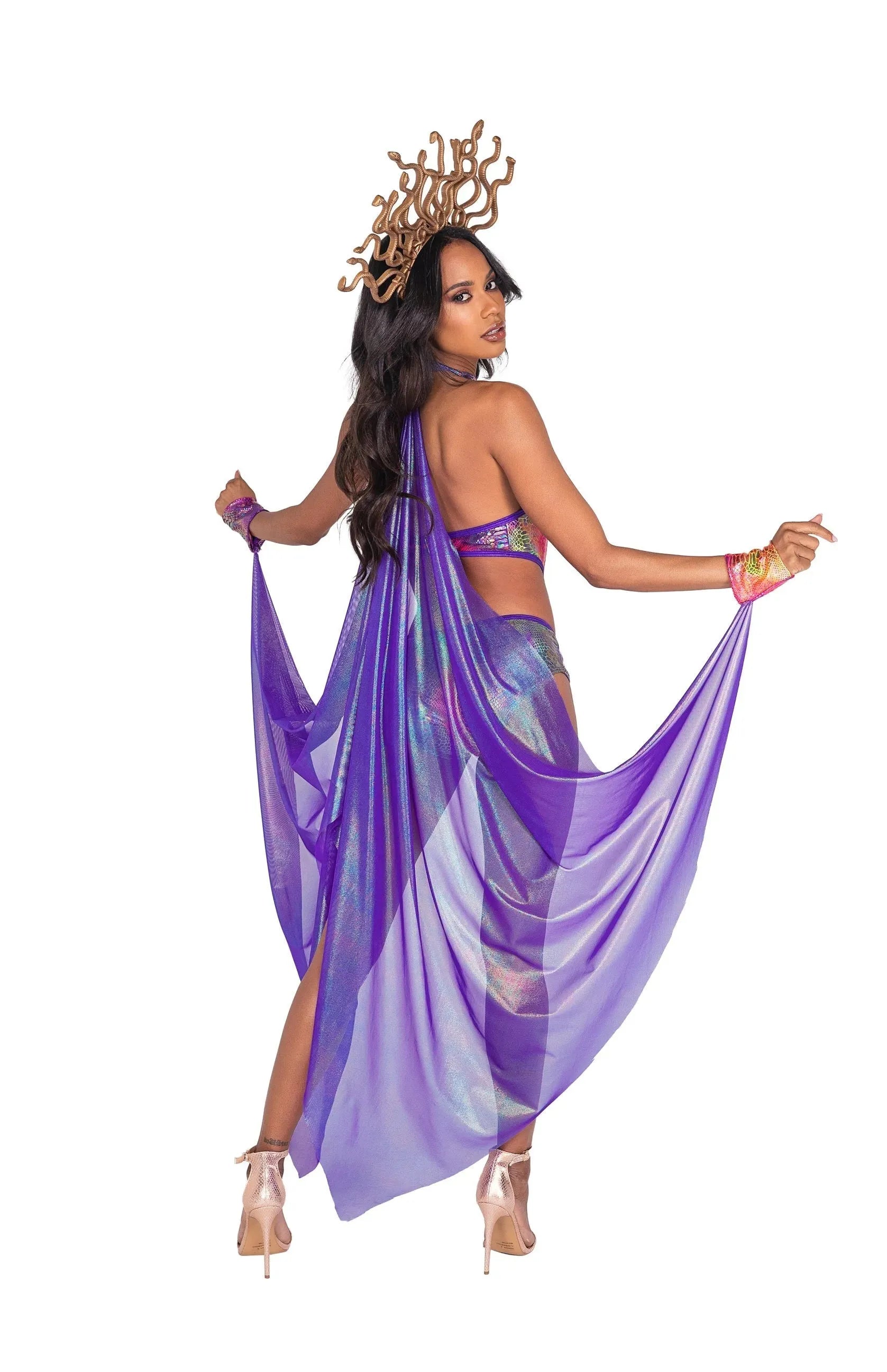 5045 - 2pc Mesmerizing Medusa Costume - Take A Peek