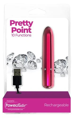 Power Bullet Pretty Point Bullet Pink - Take A Peek